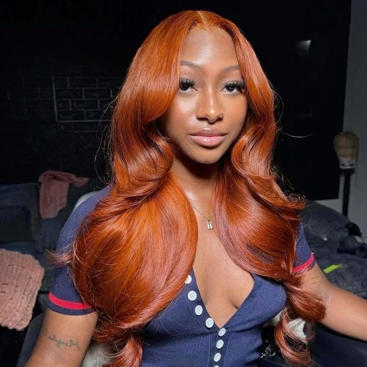 Cairo Copper Vietnamese Straight HD Closure/Frontal