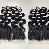 Nairobi Black Vietnamese Wavy HD Closure/Frontal – 100% raw Vietnamese hair, silky, wavy, natural, and heat-friendly.