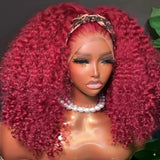 Accra Red Burmese Curly HD Closure/Frontal