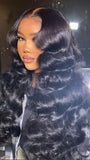 Nairobi Black Vietnamese Wavy HD Closure/Frontal – 100% raw Vietnamese hair, silky, wavy, natural, and heat-friendly.