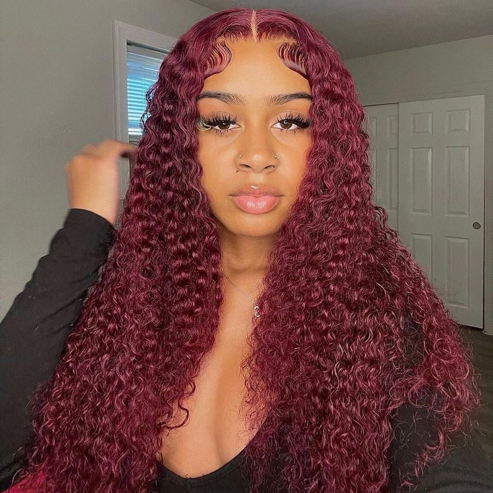 2 Bundle Accra Red Burmese Curly Wig